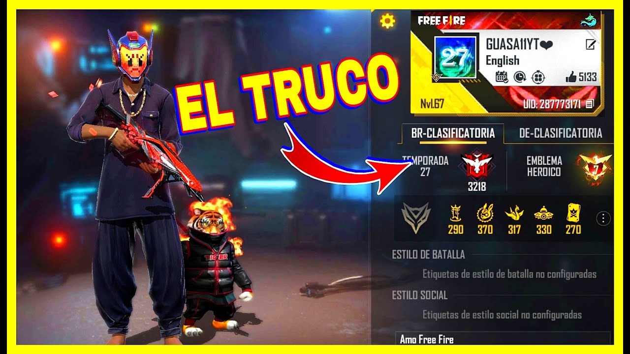 consejos para no perder puntos en las clasificatorias de free fire