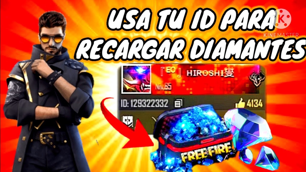 consigue diamantes gratis en free fire solo con tu id de jugador