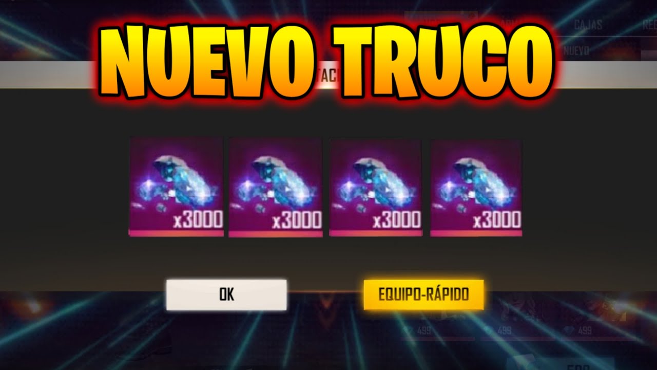 consigue diamantes y dinero gratis en free fire para dominar sin gastar dinero