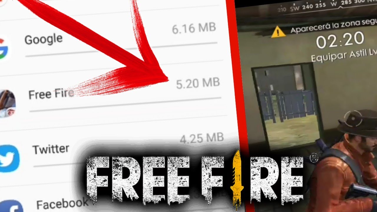 cuantos datos consume free fire al jugar en linea