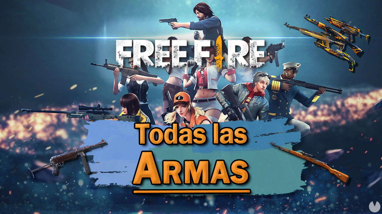 descubre cual es el arma de corta distancia mas poderosa en free fire