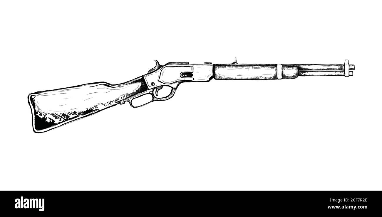 dibuja armas de free fire en blanco y negro con estilo