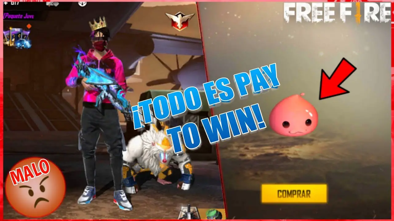 free fire un juego pay to win